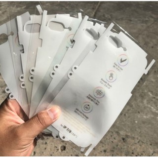 Dán ppf tự phục hồi trầy xước cho mặt lưng iphone 7/8 plus