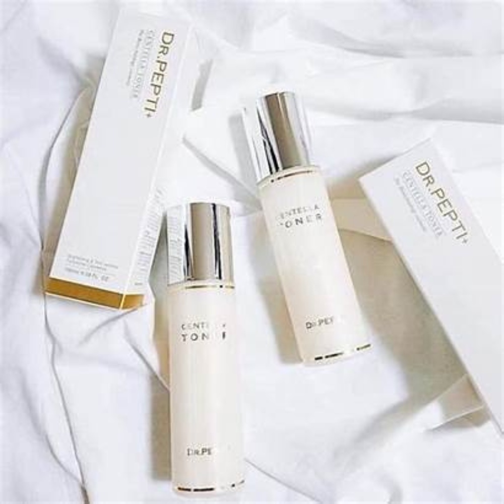 Nước Hoa Hồng Toner Centela Peptit, Dưỡng Da Căng Bóng, Se Khít Lỗ Chân Lông - Chai/180ml [ Auth - HÀN QUỐC ]