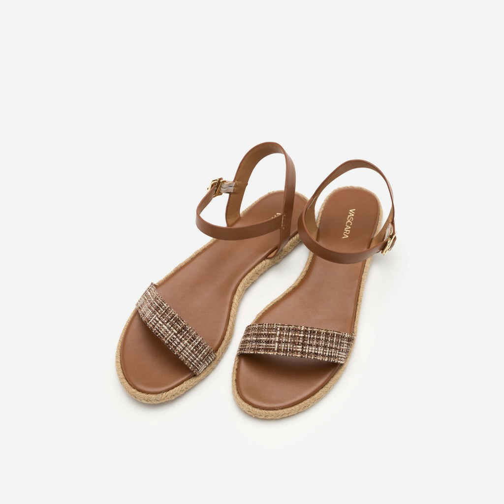 Vascara - Giày Sandal Quai Ngang SDK 0291 - Màu Nâu