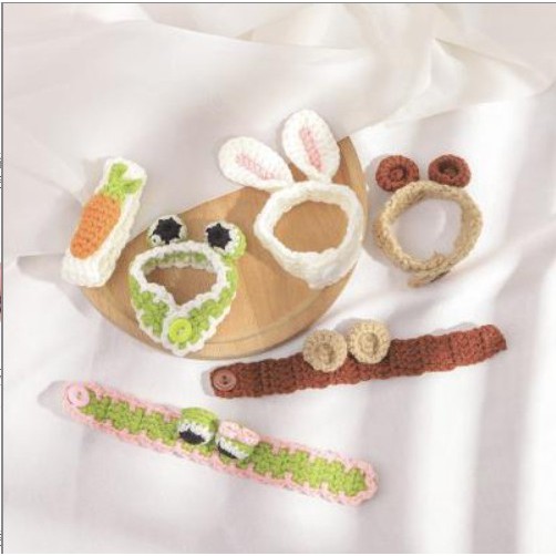 Vòng đeo tay đan len trang trí hoạt hình đáng yêu | BigBuy360 - bigbuy360.vn