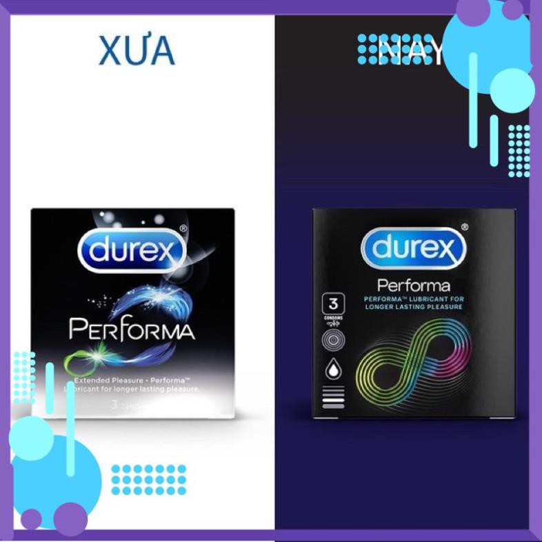 12 Bao Cao Su Durex Performa( Kéo Dài Thời Gian QH ) - Đức An