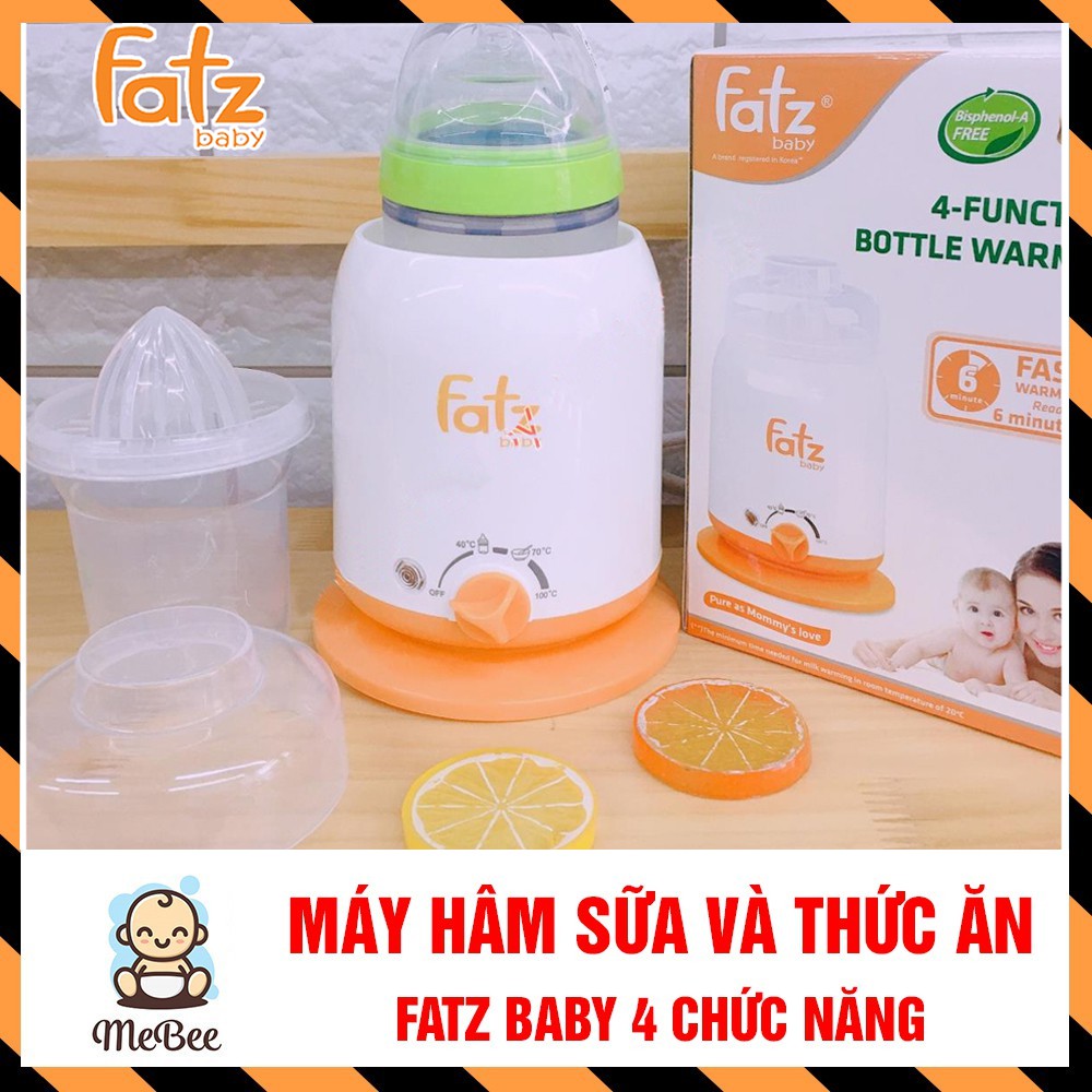 [Bảo hành 12T ] Máy Hâm Sữa Và Thức Ăn Dặm Siêu Tốc Fatz Baby Hàn Quốc - 4 Chức Năng