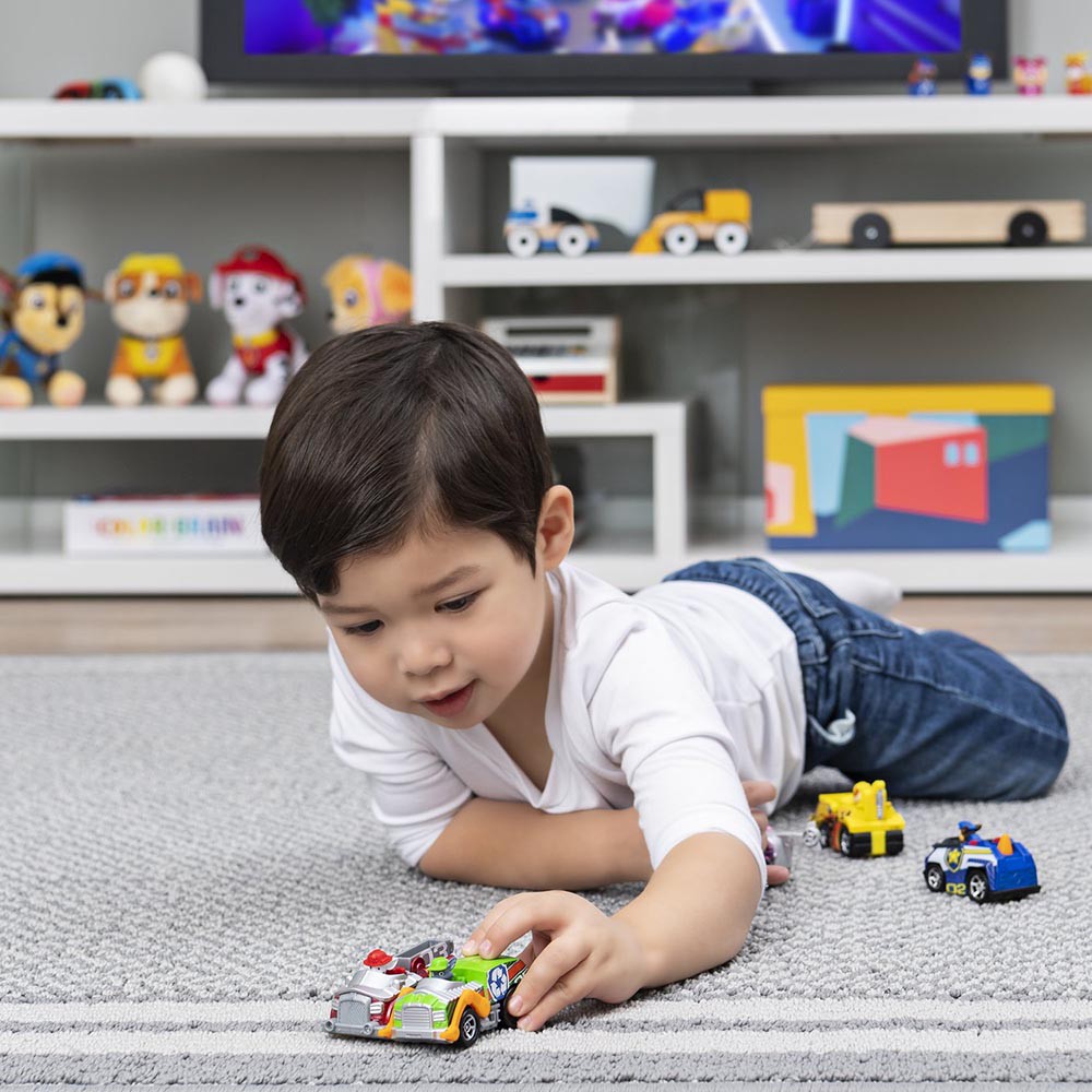 Đồ chơi mô hình Xe chó cứu hộ Paw Patrol True Metal tỷ lệ 1:55 - Firetruck Marshall 03