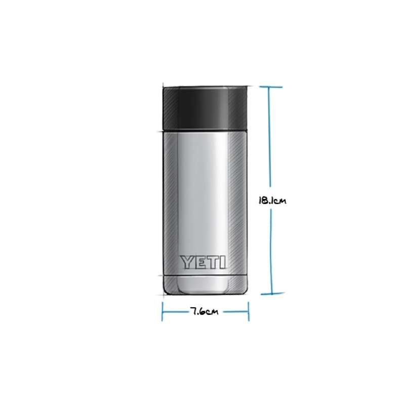 Bình giữ nhiệt YETI  chính hãng - Bottle 12oz w. Hotshot cap