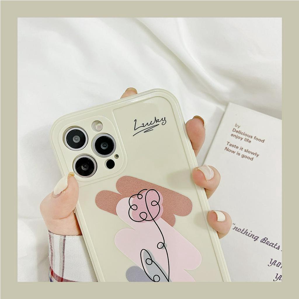 Ốp Lưng Hình Hoa Xinh Xắn Cho Iphone 11 Pro Max Xr / Xs / X