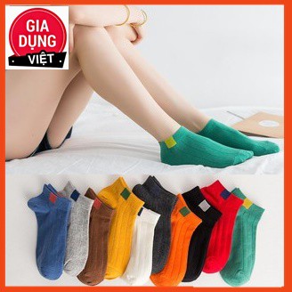 COMBO 5 ĐÔI TẤT NỮ LEN CỔ NGẮN NHIỀU MẦU