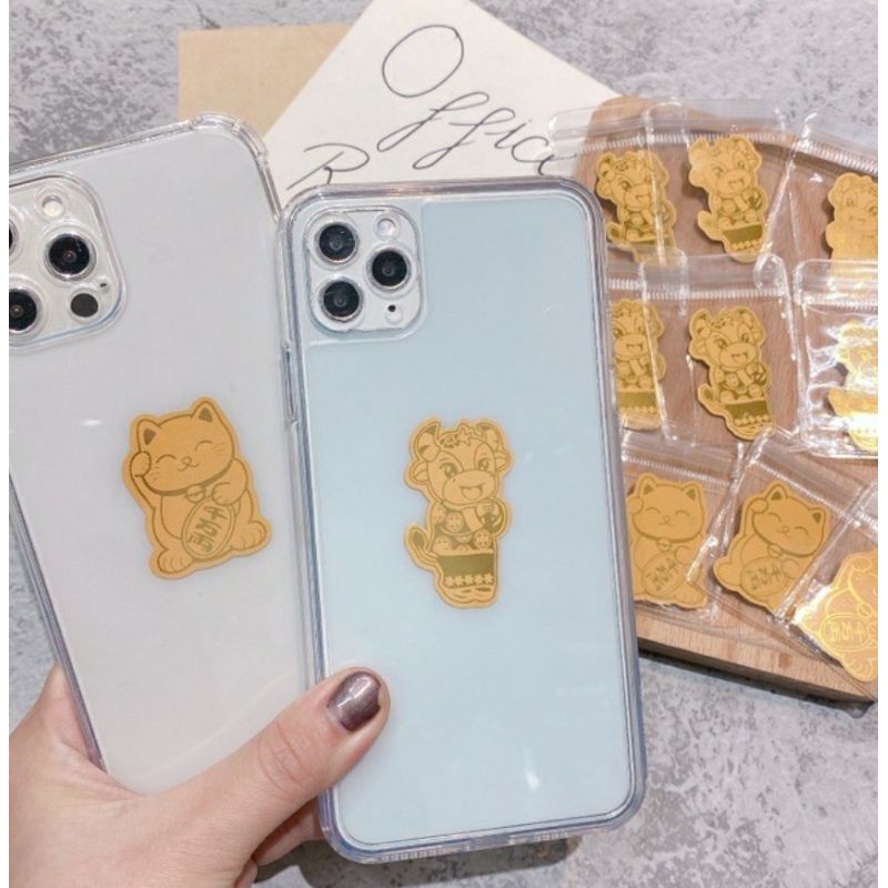 Mèo Thần Tài mạ vàng 24k cầu may mắn tiền tài | BigBuy360 - bigbuy360.vn