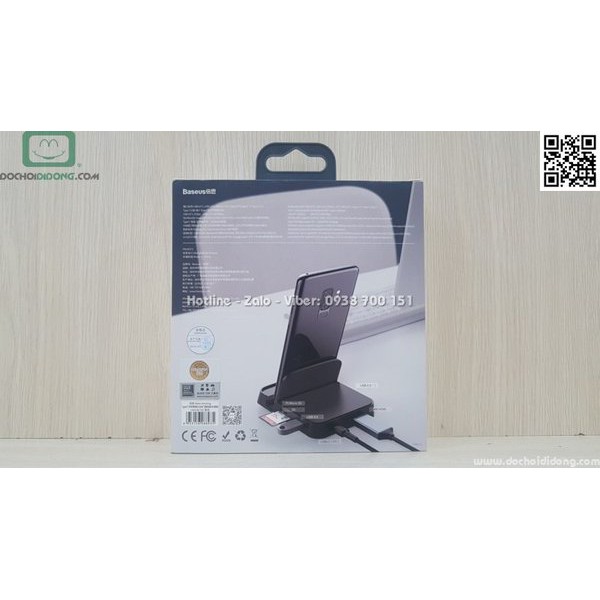 Baseus HDMI HUB Docking Station 7 trong 1 cho điện thoại