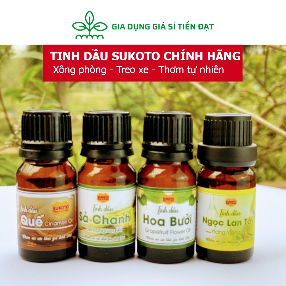 Tinh dầu thiên nhiên 8 mùi hương treo xe, đuổi muỗi, thơm phòng