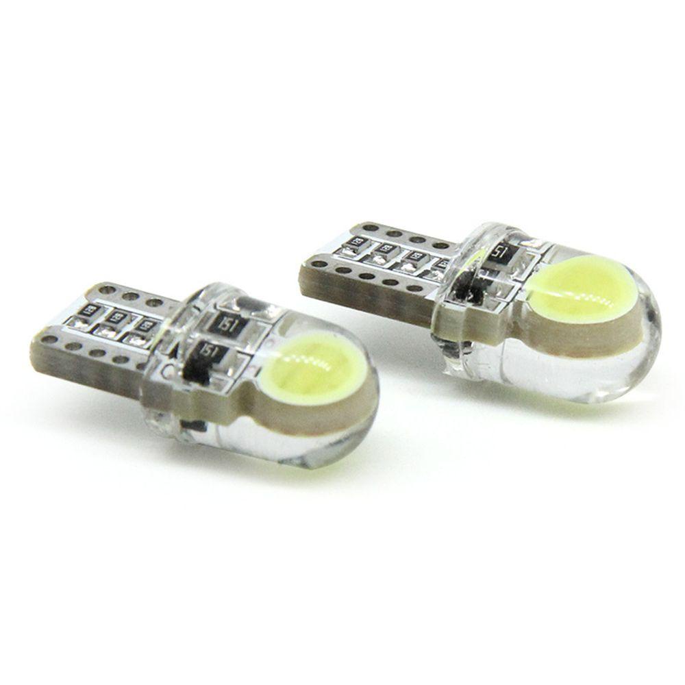 Set 4 Đèn LED COB Siêu Sáng Ánh Sáng Trắng Dành Cho Ô Tô