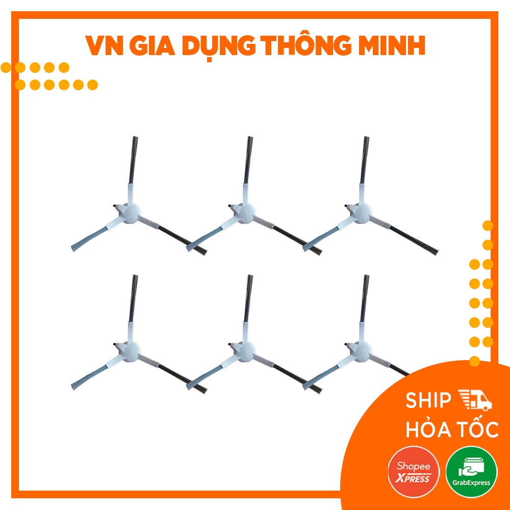 Cặp chổi cạnh thay thế dành cho Robot hút bụi KUR 6612, KUR 2709