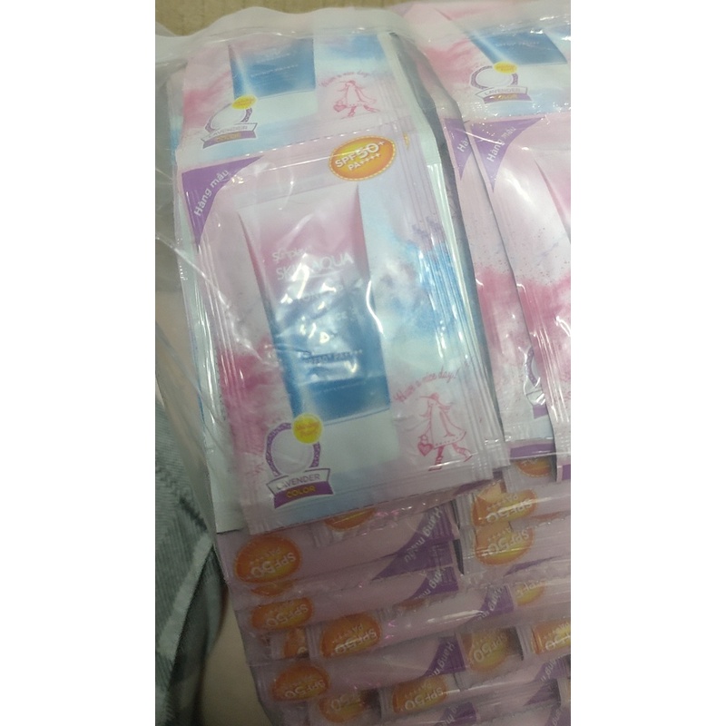 Kem Chống Nắng Nâng Tone Skin Aqua Tone Up/Sunplay skin aqua clear white 7g