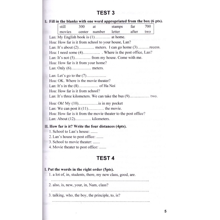 Sách - Đề kiểm tra Tiếng Anh 7 (Tái bản 6)