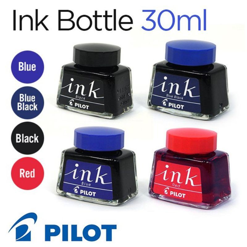 Mực bút máy INK Pelot Nhật Bản - 30ml, không lắng cặn, cho bé luyện viết, mực bút preppy - Soleil shop