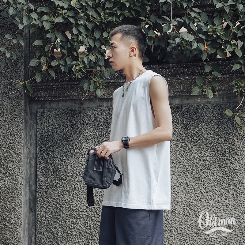 Áo Thun Ba Lỗ, Áo Tanktop Thể Thao Nam, Kiểu Sát Nách, Basic Trơn Cotton