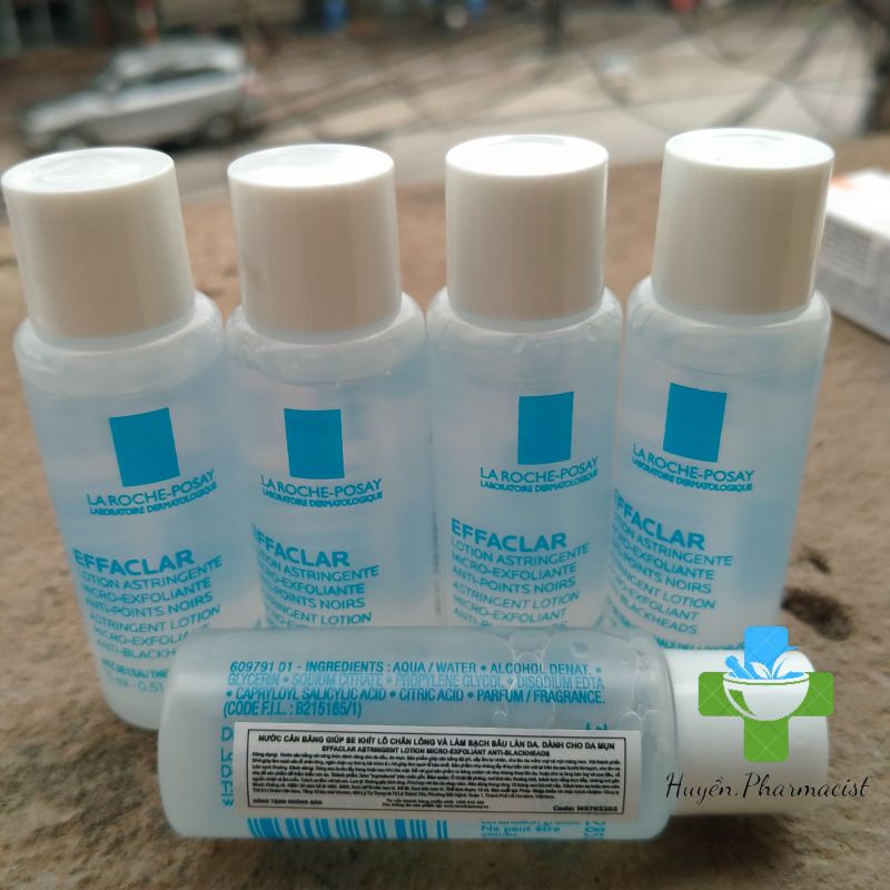 Toner da dầu mụn La Roche Posay Effaclar 15ml
