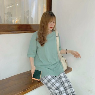 ÁO THUN TRƠN OVERSIZE ĐỦ MÀU UNISEX (16 Màu)