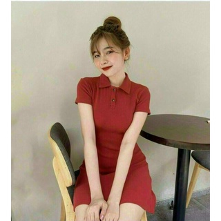 ĐẦM BODY ĐỎ POLO
