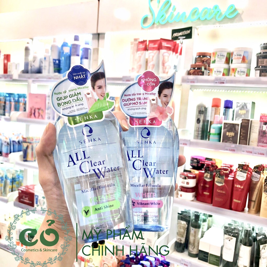 Nước tẩy trang Senka A.L.L Clear Water Micellar Formula