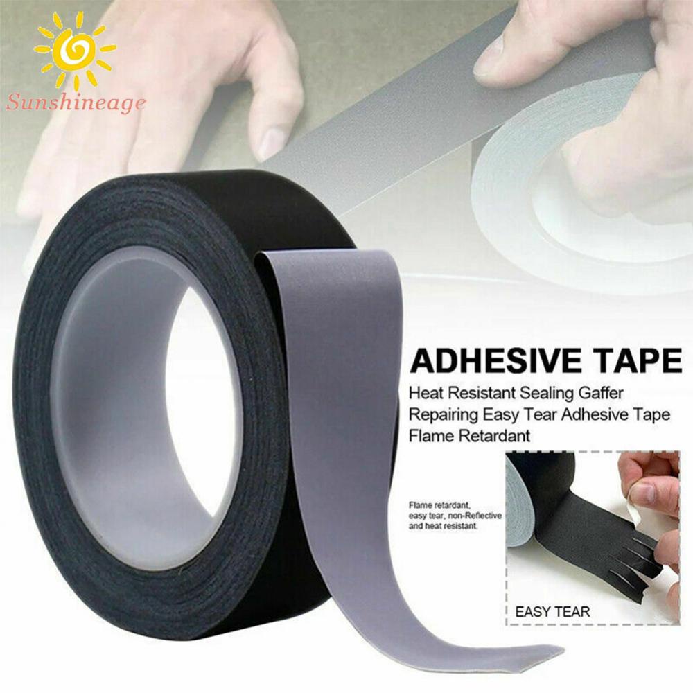 SUNAGE- ~Wiring Loom Tape Tasteless Waterproof 1 Roll Anti-aging Black Electric Tape【SUNAGE-HOT Fashion】