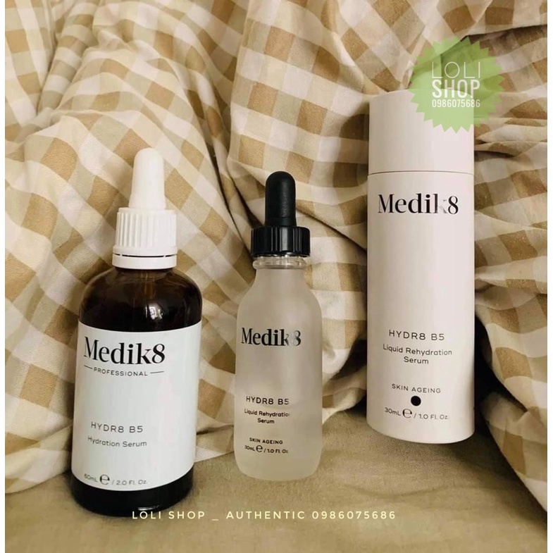 Medik8 Serum Tinh Chất Cấp Ẩm Phục Hồi Da Medik8 Serum Hydr8 B5