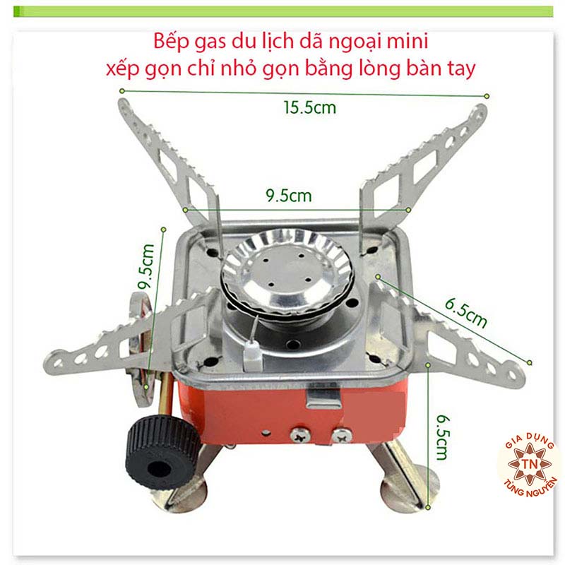 BẾP GA MINI DU LỊCH XẾP GỌN ĐƯỢC BẾP GAS DU LỊCH GẤP GỌN [BẾP GA MINI]