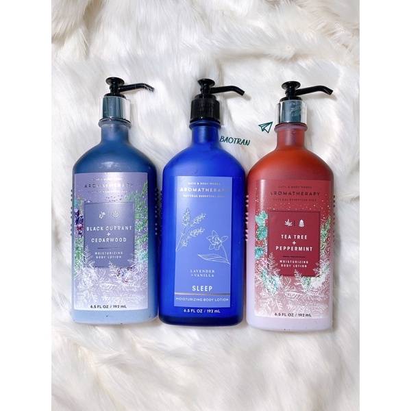 Chuẩn bill Mỹ bathbodyworks bodylotion/sữa tắm/oil/mist