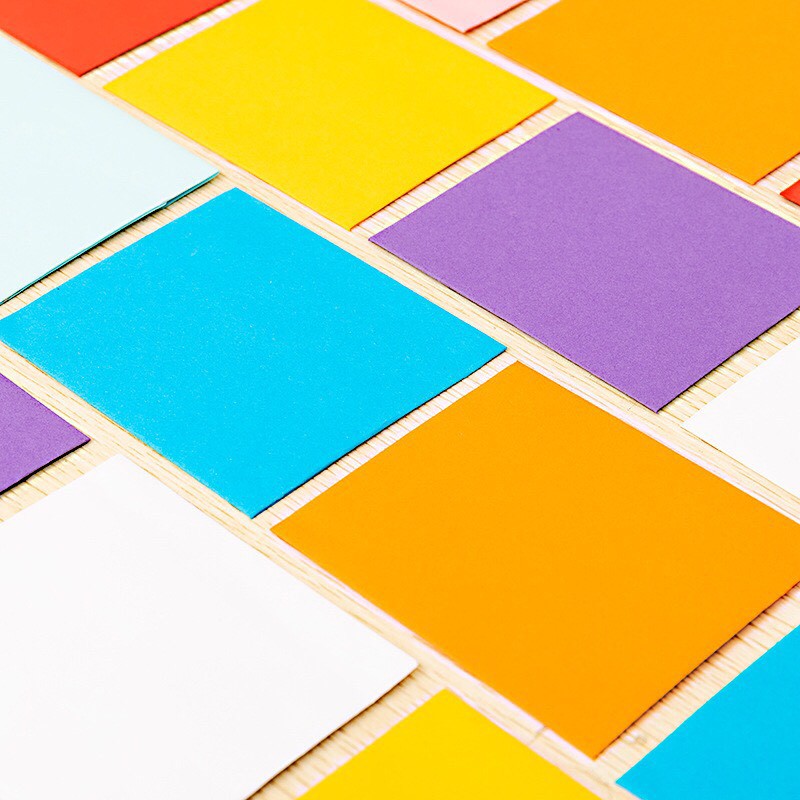 Combo 10 bao thư mini màu sắc kích thước 8.8 x 9.8cm (PB16)