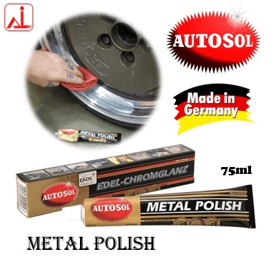 Kem đánh bóng kim loại Autosol Metal Polish 75ml đánh bóng ionx, hộp kim nhôm, giúp lấy lại độ sáng bóng