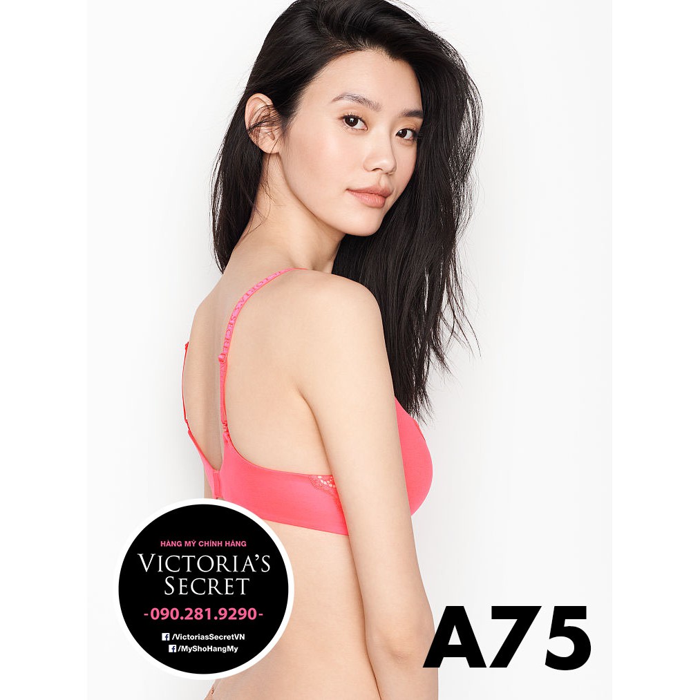 (Bill Mỹ) 34A/A75 - Áo lót Body by Victoria, màu hồng cánh bướm nâng ngực Pink Grapefruit - Victoria's Secret USA | BigBuy360 - bigbuy360.vn