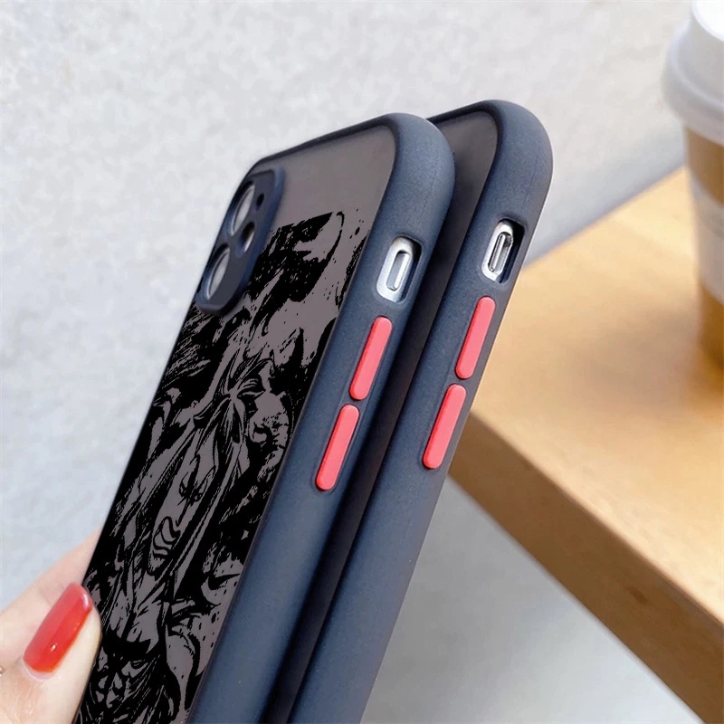 Ốp Điện Thoại Cứng In Hoạt Hình One Piece Cho iPhone 13 Pro Max 12 11 iPhone 7 8 X XS