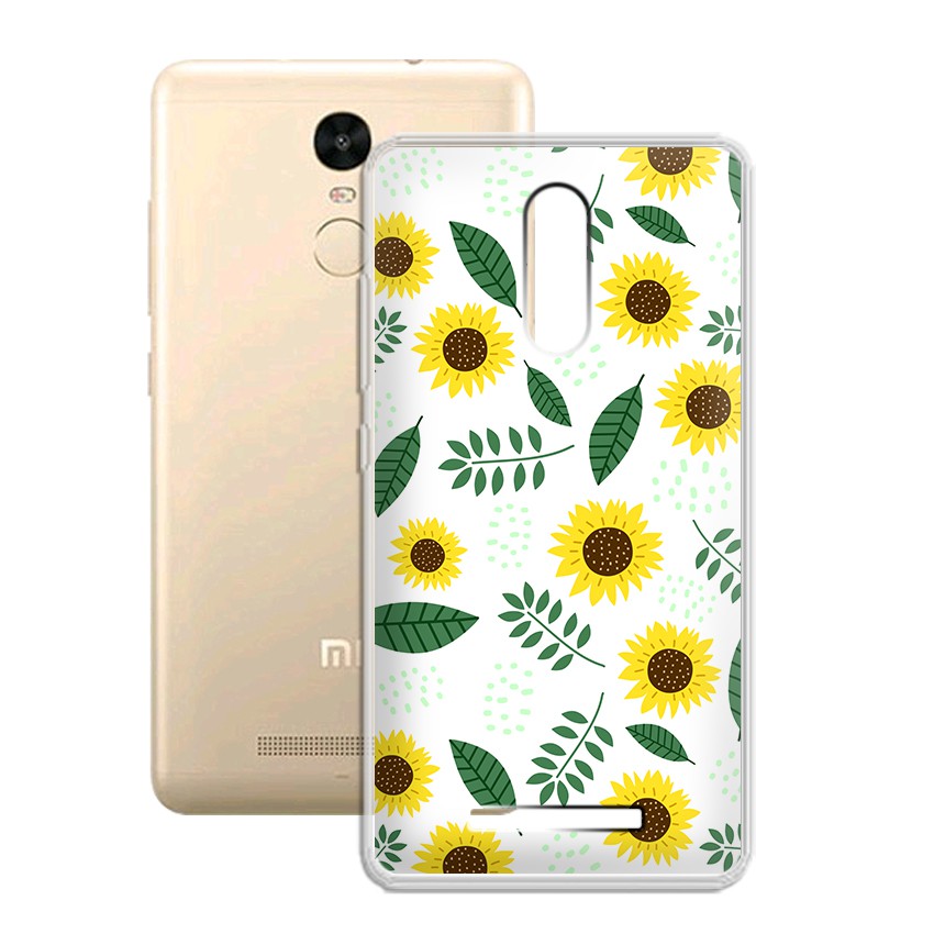 [FREESHIP ĐƠN 50K] Ốp lưng Xiaomi Redmi Note 3 in hình hoa cỏ mùa hè độc đáo - 01122 Silicone Dẻo