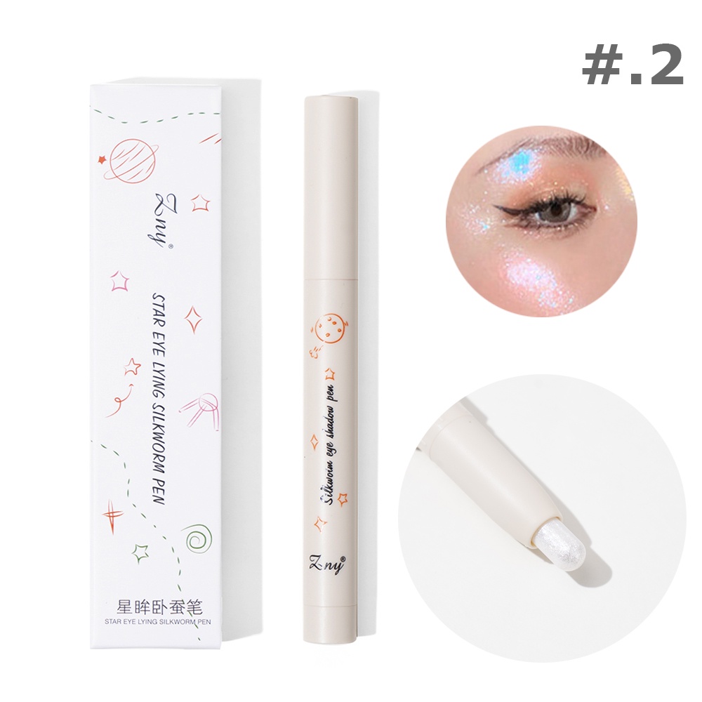 [Hàng mới về] Bút kẻ mắt 5 màu sắc tùy chọn lấp lánh thời trang dành cho nữ