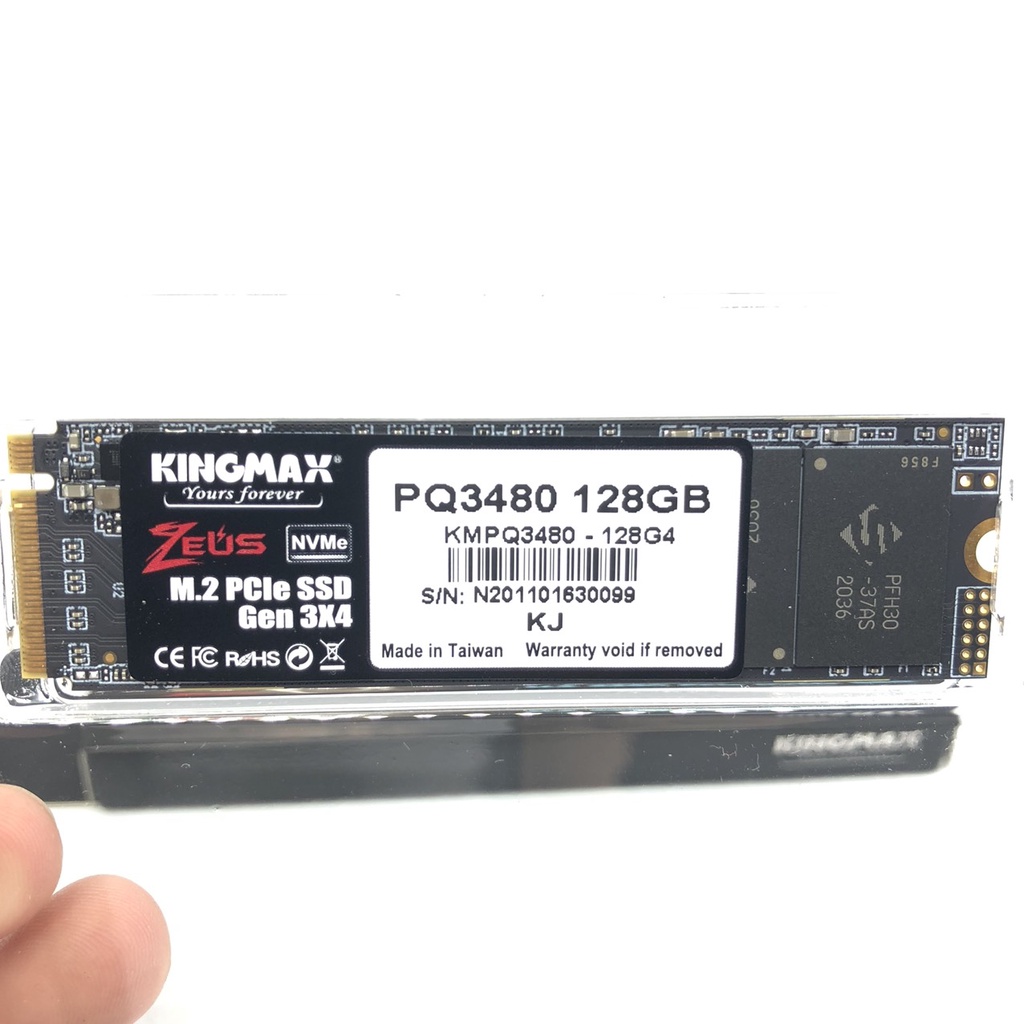 [Mã 1511ELSALE hoàn 7% đơn 300K] Ổ đĩa cứng M2 PCIe Kingmax SSD 128GB PQ3480 | BigBuy360 - bigbuy360.vn
