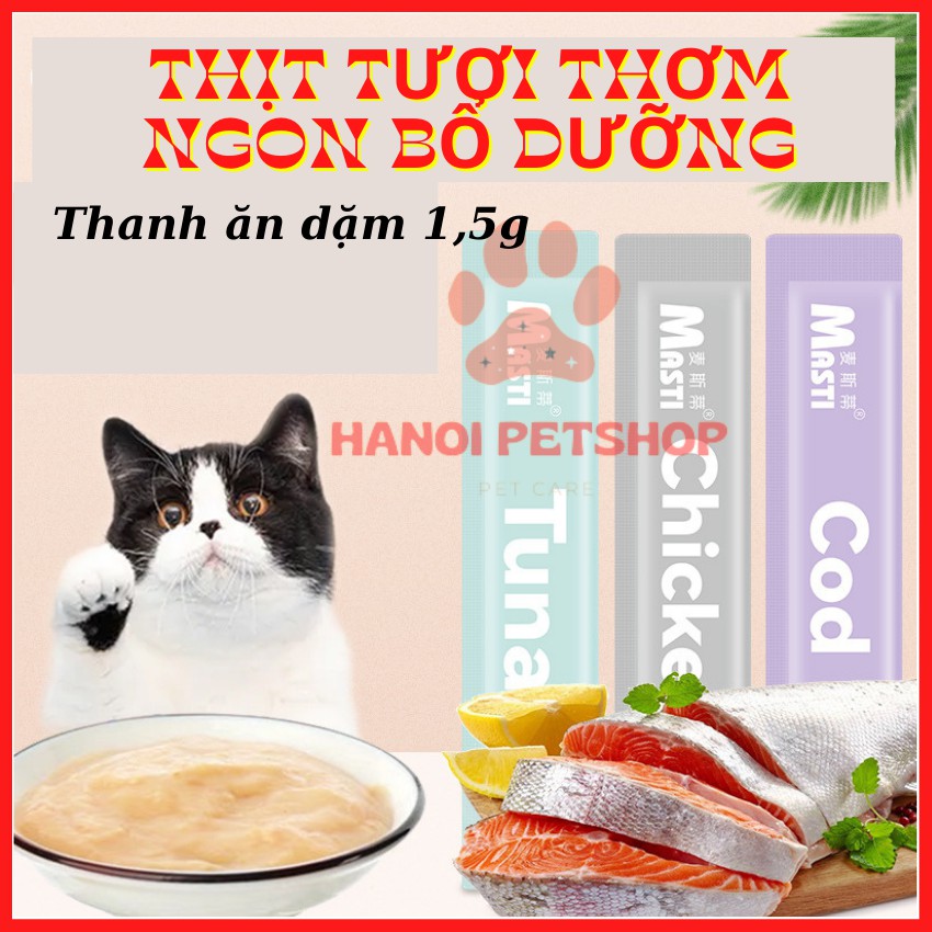 [RẺ BẤT NGỜ] Súp Thưởng Cho Mèo, Đồ ăn Cho Mèo Shizuka Thanh 15gr - Dinh Dưỡng, Tiện Lợi, An Toàn Cho Thú Cưng