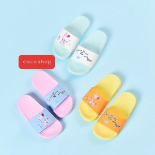 DÉP QUAI NGANG HƯƠU CAO CỔ CHO BÉ GÁI 3 MÀU