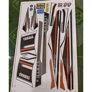 Tem rời dán xe sirius fi