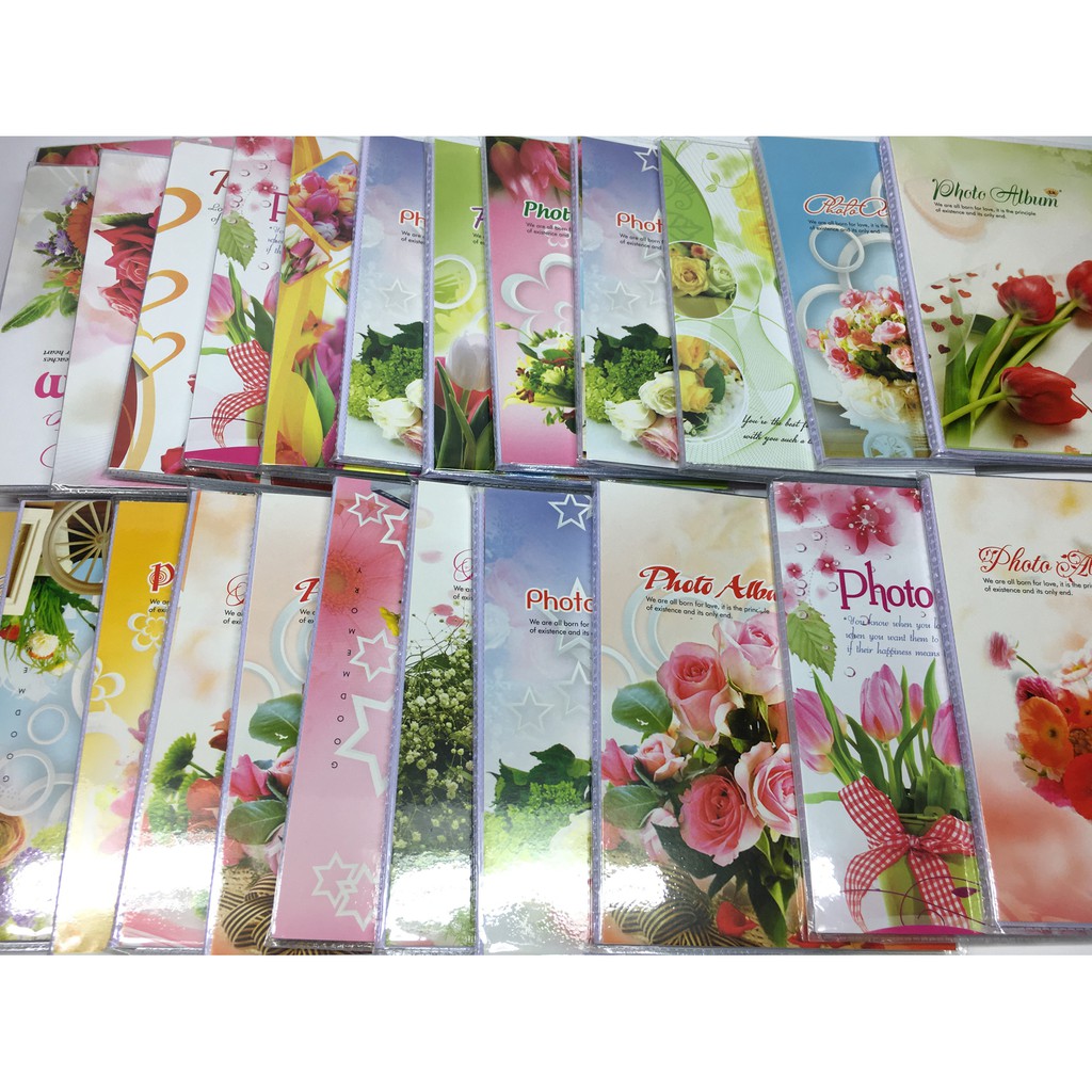 Album ảnh 13x18cm bìa dẻo ( Lưu trữ được 40 hoặc 60 ảnh)