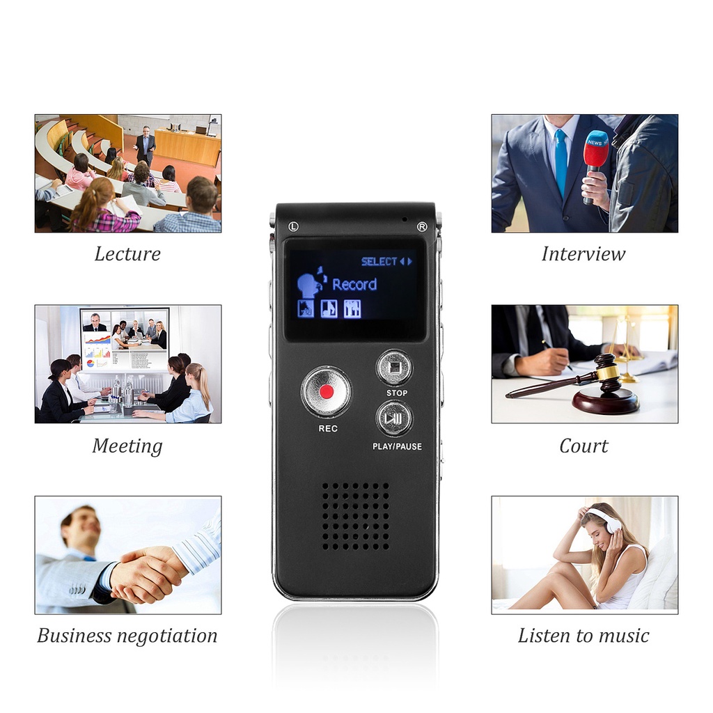 Máy ghi âm giọng nói mini siêu nhỏ SK-012 8GB Kỹ Thuật Số Mini Ghi Âm Giọng Máy Nghe Nhạc MP3 Máy Ghi Âm Điện Thoại Âm Thanh Dụng cụ cần thiết cho nhà báo phóng viên ,Hoc sinh