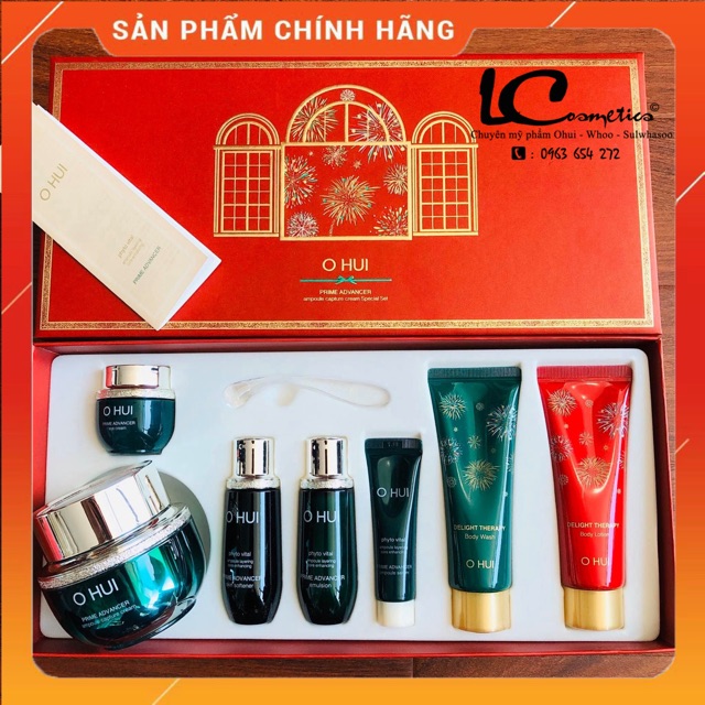 Bộ Kem dưỡng Ohui Prime Advancer Ampoule Capture Cream fullsize
