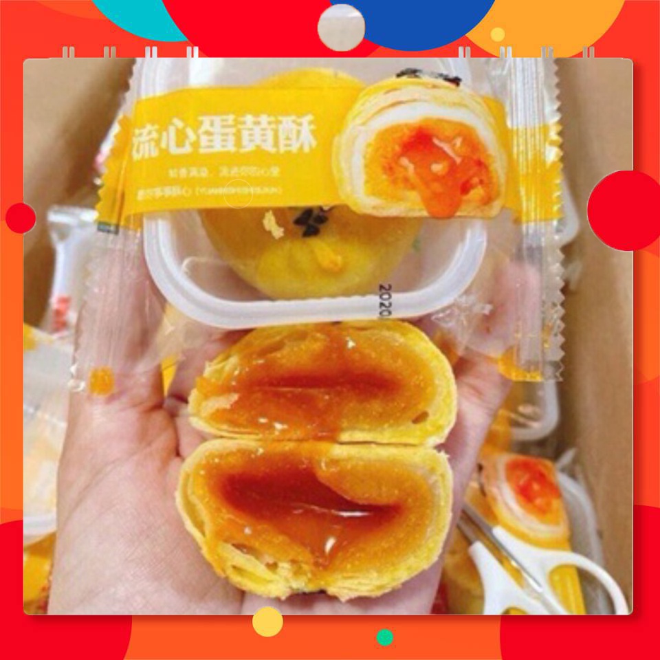 Bánh trứng chảy ngàn lớp, bánh líu, bánh pía Trung siêu ngon thần thành