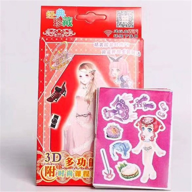 Sỉ 10 quyển dán sticker siêu xinh 58k