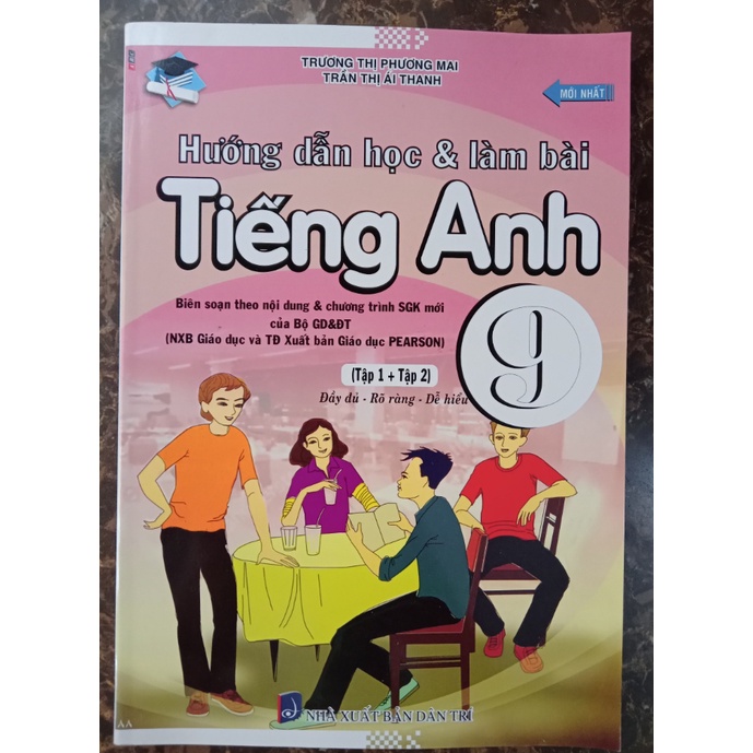Sách - Hướng dẫn học và làm bài tiếng anh 9 (tập 1+2)