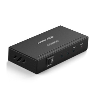 Bộ chia HDMI 1 ra 2 Ugreen UG 40201 (hỗ trợ 1.4v, 3D)
