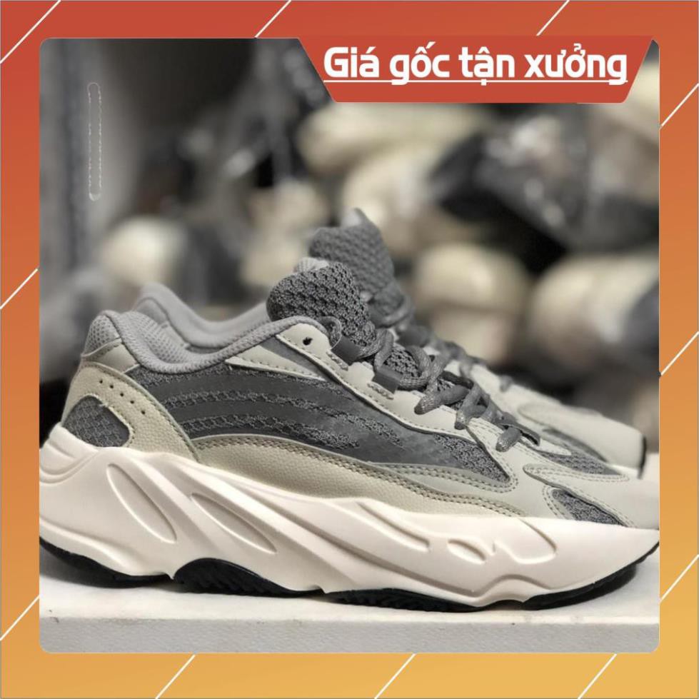 [BÁN CHẠY NHẤT SHOPEE] Giày Thể Thao Nam Nữ yz700 Stt Trắng Phản Quang Full Size (36-43)