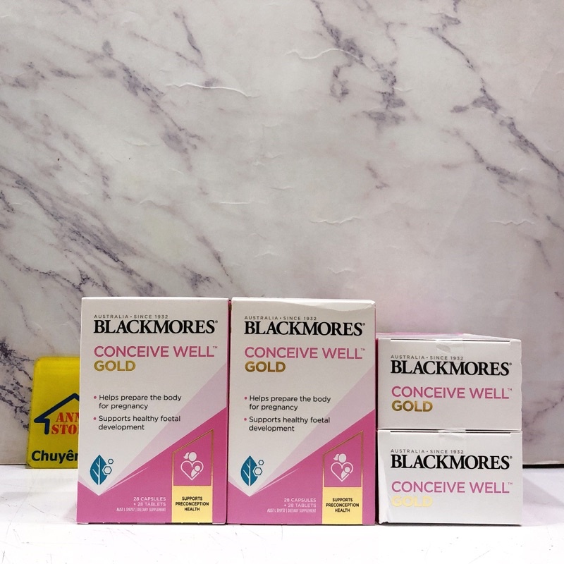 BLACKMORES CONCEIVE WELL GOLD - 56 viên