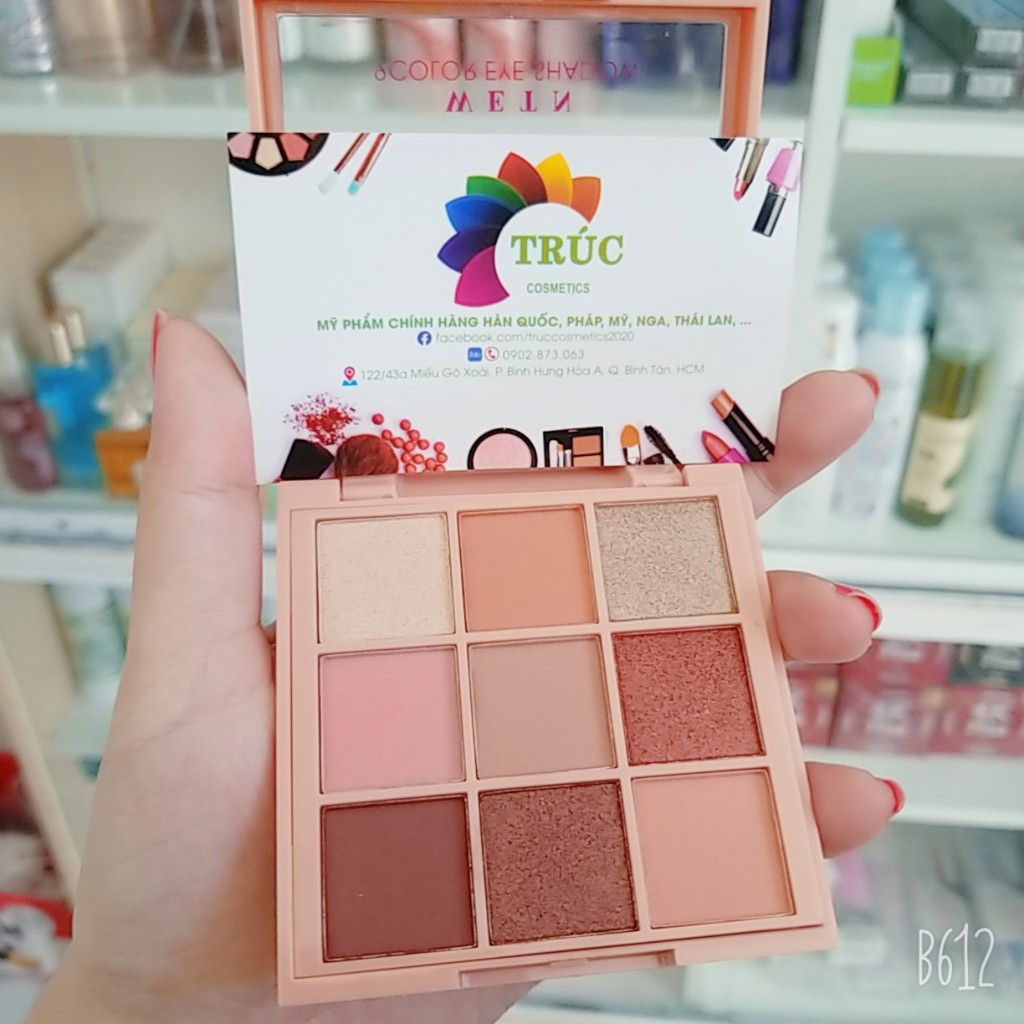 Set Bộ Trang điểm Wetn 4 món gồm 3 son kem & màu mắt 9 ô HL1254-75 Trúc Cosmetics | BigBuy360 - bigbuy360.vn