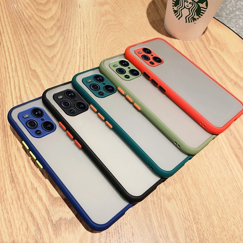 Ốp điện thoại nhám chống sốc cho OPPO Find X3 Pro