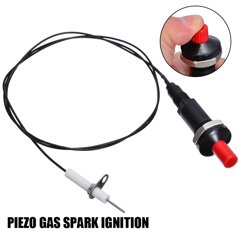 Bộ Đánh Lửa Piezo Kèm Dây Cáp 1000Mm