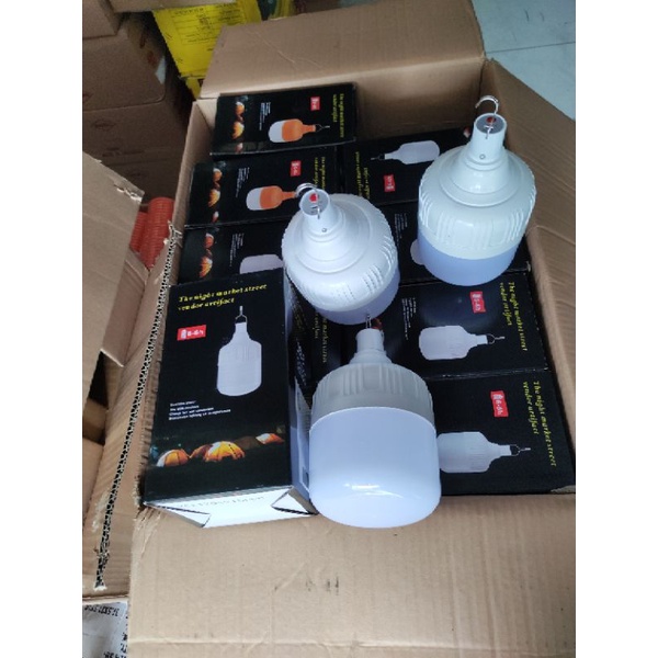 búp sạc tích điện phi 120mm 2 pin loại to sáng mạnh